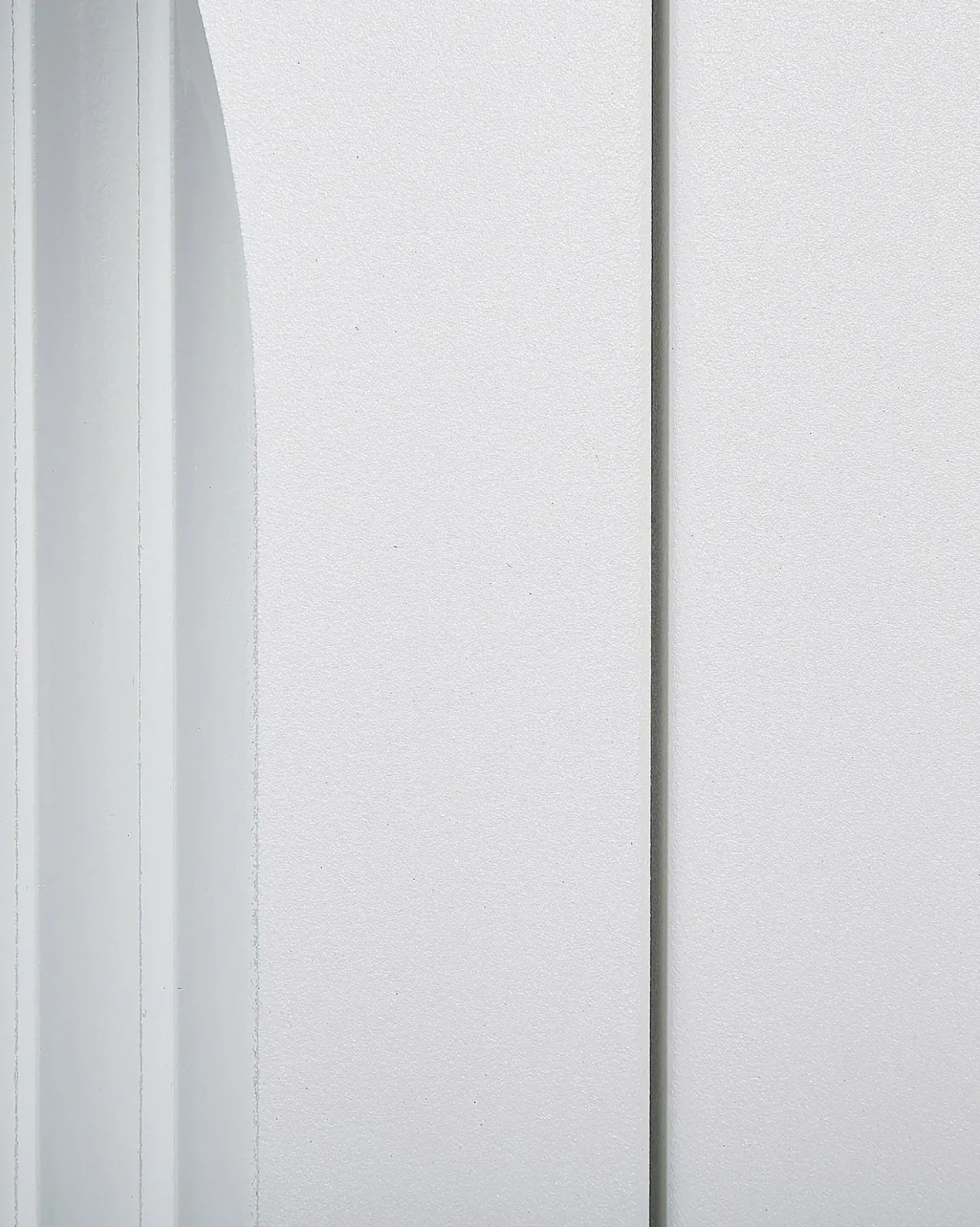 Credenza espositiva in vetro SARRE Metallo 90 cm Bianco