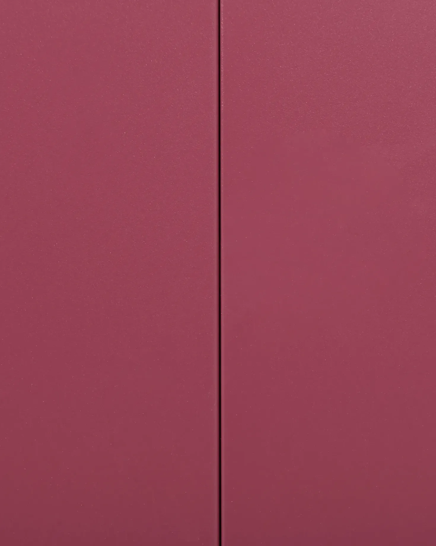 Credenza espositiva in vetro NEWPORT Metallo 115 cm Rosso scuro
