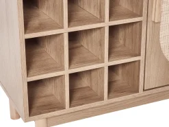 Credenza portavini COSTELLO Marrone chiaro