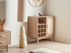 Credenza portavini COSTELLO Marrone chiaro