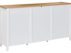 Credenza portavini LUCASTON Bianco