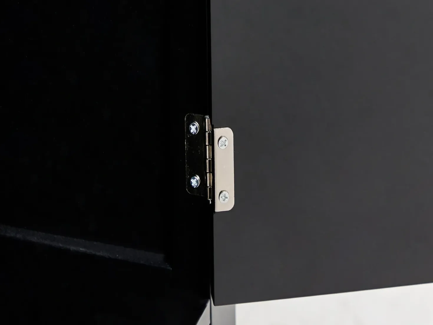 Credenza portavini TIMBOON Nero