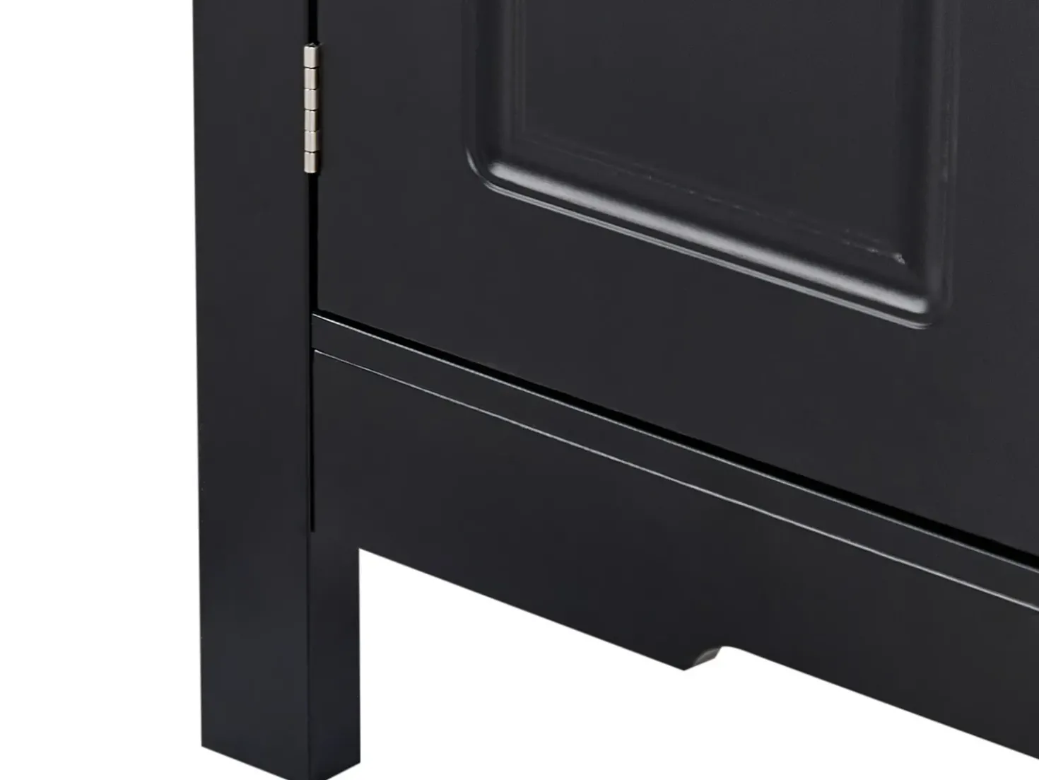 Credenza portavini TIMBOON Nero