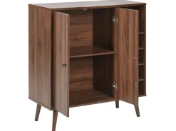 Credenza portavini TULLAMORE Marrone scuro