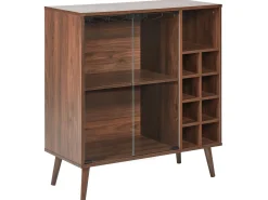 Credenza portavini TULLAMORE Marrone scuro