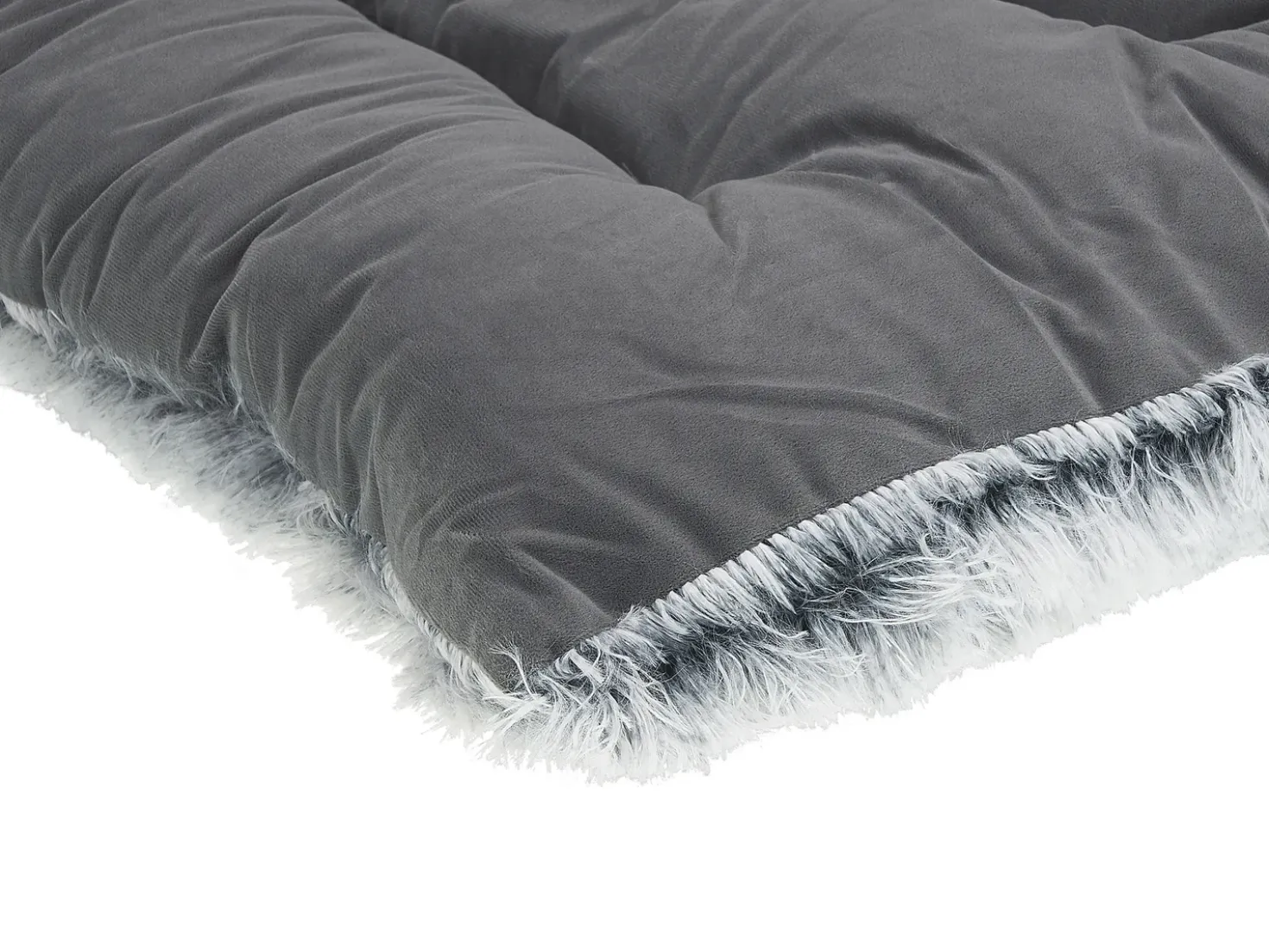 Cuccia per animali ERGANI Velluto Grigio
