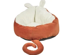 Cuccia per animali HASSA Velluto Arancione