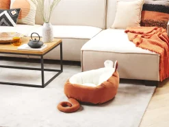 Cuccia per animali HASSA Velluto Arancione