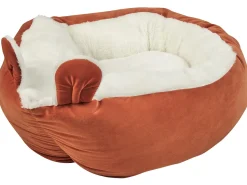 Cuccia per animali HASSA Velluto Arancione