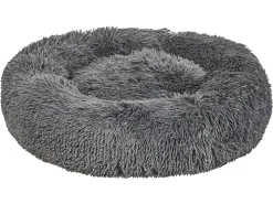 Cuccia per animali KULU Finta pelliccia Grigio scuro
