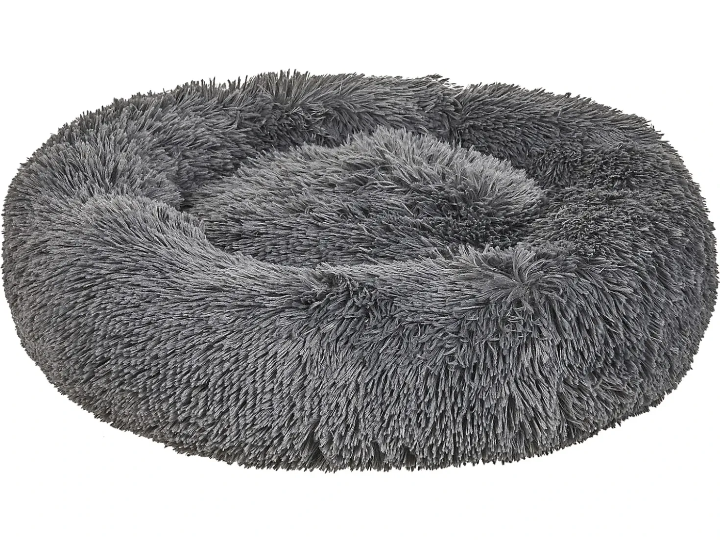 Cuccia per animali KULU Finta pelliccia Grigio scuro