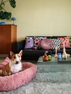Cuccia per animali KULU Finta pelliccia Rosa