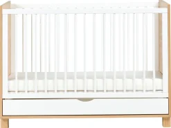 Culla con cassetto portaoggetti GUNNAR 60 x 120 cm Bianco