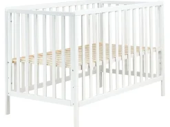 Culla per bambini Legno di pino KIAMA 70 x 130 cm Bianco