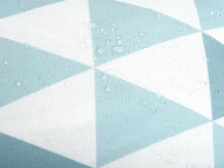 Cuscino da esterno TRIFOS Trama geometrica 40 x 70 cm Blu