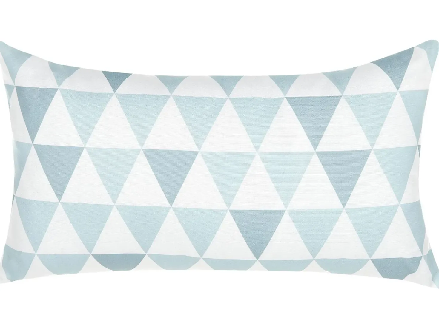 Cuscino da esterno TRIFOS Trama geometrica 40 x 70 cm Blu