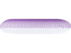 Cuscino da letto ATHOS Basso Schiuma memory 55 x 35 cm Viola