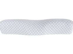 Cuscino da letto ELGON Basso Schiuma memory 30 x 50 cm Bianco