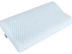 Cuscino da letto KANGTO Alto Schiuma memory 30 x 50 cm Bianco