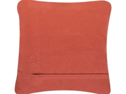 Cuscino decorativo AKKOY Cotone 45 x 45 cm Arancione Trama geometrica