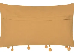 Cuscino decorativo AYROOR 30 x 50 cm Senape Trama geometrica