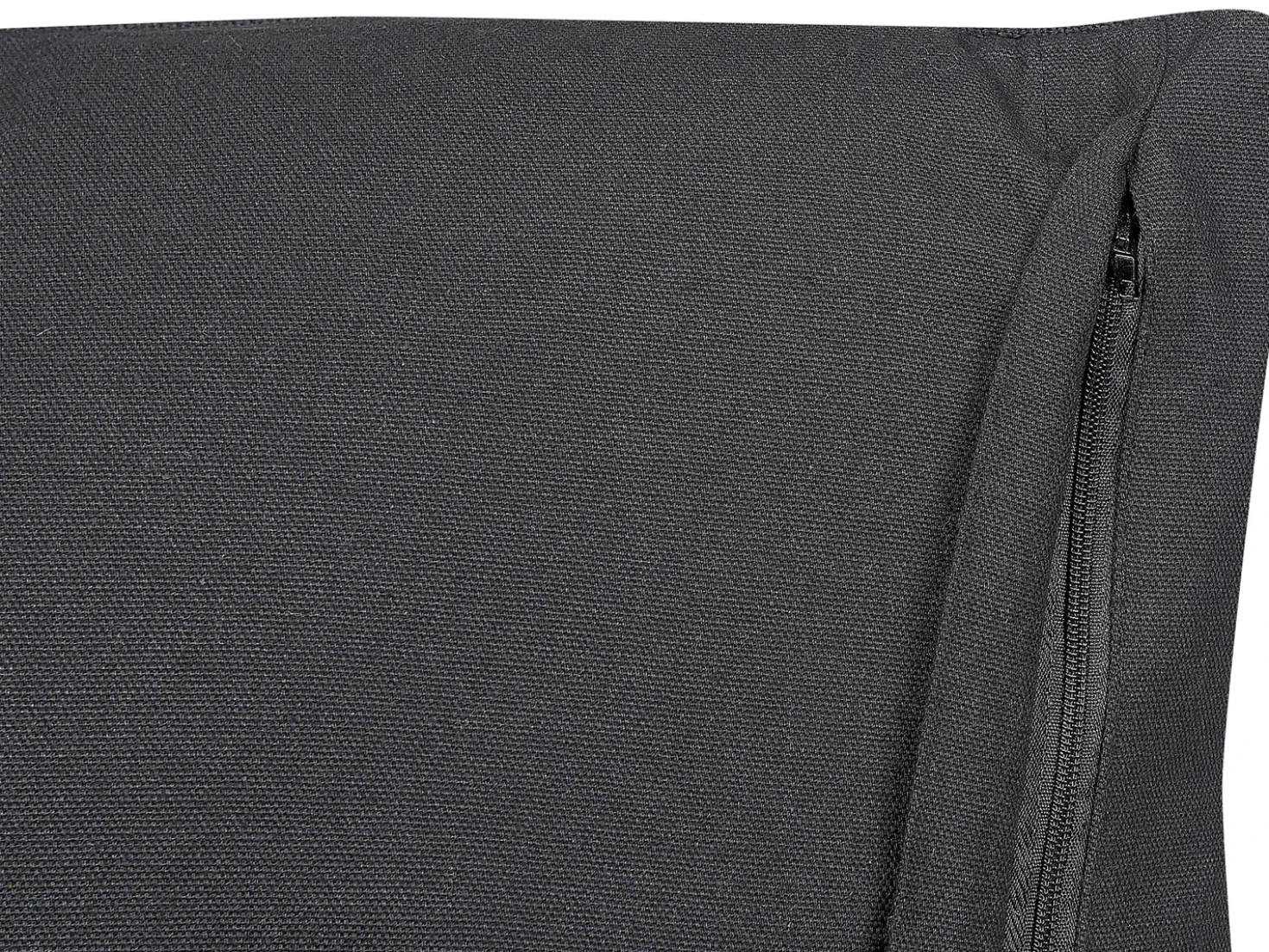Cuscino decorativo BENZOIN Cotone 45 x 45 cm Nero Trama geometrica