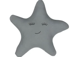 Cuscino decorativo BHOPAL Cotone 40 x 40 cm Grigio Stella