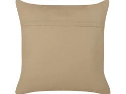 Cuscino decorativo COLLOMIA Bouclé 45 x 45 cm Beige Trama geometrica