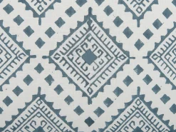 Cuscino decorativo CORDATA Cotone 45 x 45 cm Blu Trama orientale