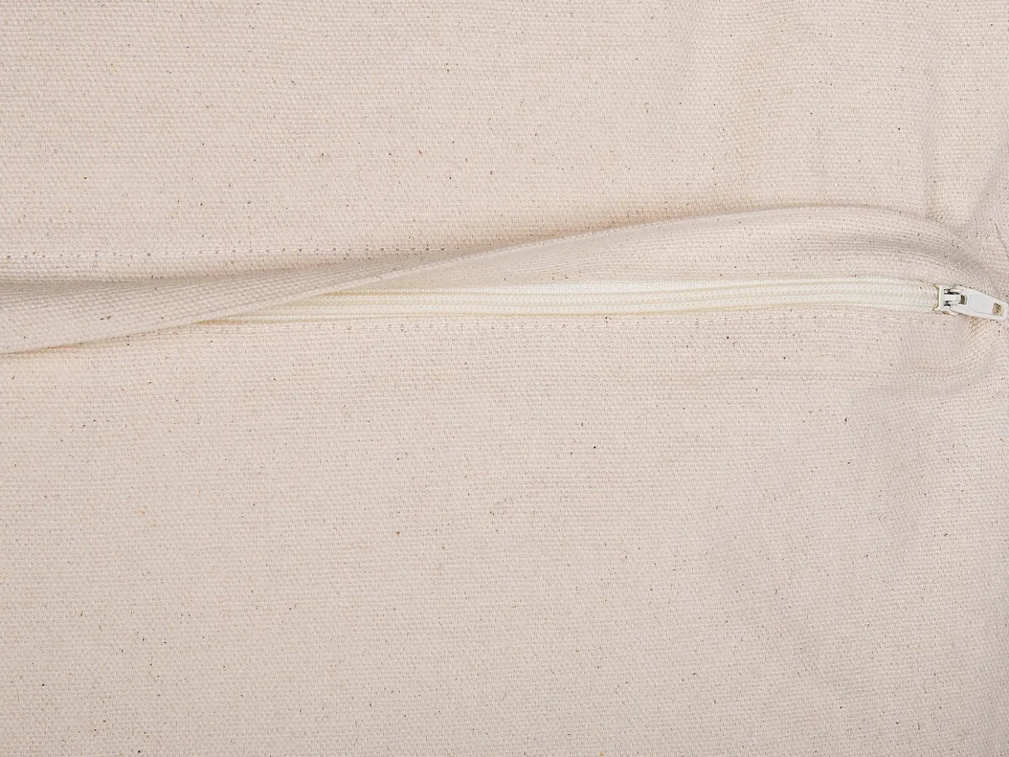 Cuscino decorativo DEADNETTLE Cotone 45 x 45 cm Beige Trama geometrica