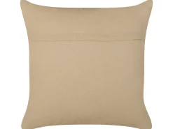 Cuscino decorativo DESALIX Iuta 45 x 45 cm Beige A strisce