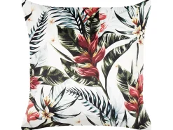 Cuscino decorativo EDELWEISS Velluto 45 x 45 cm Multicolore Trama di piante