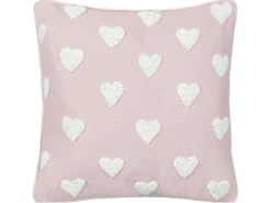 Cuscino decorativo GAZANIA Cotone 45 x 45 cm Rosa pastello