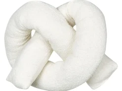 Cuscino decorativo GLADIOLUS Bouclé 172 x 14 cm Bianco sporco Tinta unita