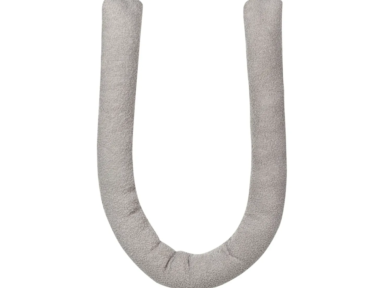 Cuscino decorativo GLADIOLUS Bouclé 172 x 14 cm Grigio Tinta unita