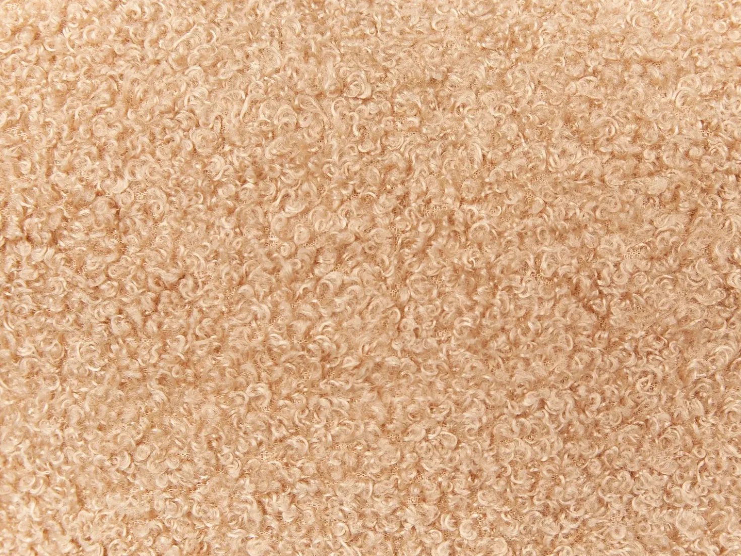 Cuscino decorativo GLADIOLUS Bouclé 172 x 14 cm Marrone chiaro Tinta unita