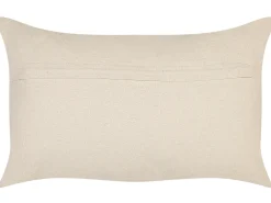 Cuscino decorativo INULA Cotone 30 x 50 cm Arancione Trama geometrica