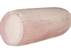 Cuscino decorativo JONQUIL Velluto 22 x 60 cm Rosa Tinta unita