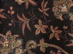 Cuscino decorativo KARUR Cotone 45 x 45 cm Marrone Trama floreale