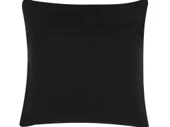 Cuscino decorativo KARUR Cotone 45 x 45 cm Marrone Trama floreale