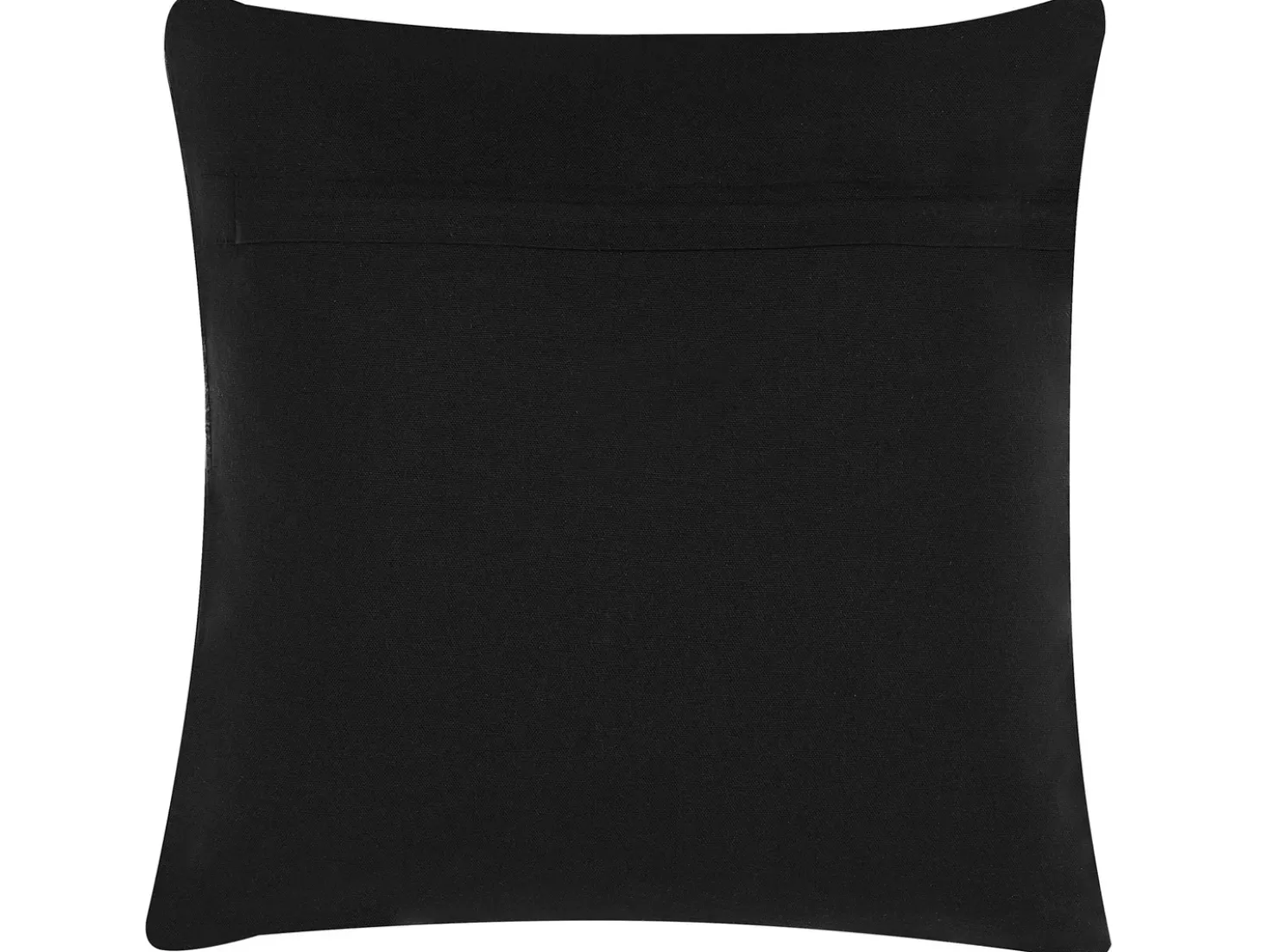 Cuscino decorativo KARUR Cotone 45 x 45 cm Marrone Trama floreale