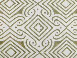 Cuscino decorativo LARICS Cotone 45 x 45 cm Verde Trama orientale