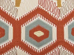 Cuscino decorativo MAJRA Cotone 40 x 60 cm Multicolore Trama geometrica