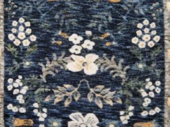 Cuscino decorativo PANAX Velluto 45 x 45 cm Multicolore Trama floreale