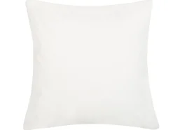 Cuscino decorativo PEPEROMIA Cotone 45 x 45 cm Bianco Trama di piante
