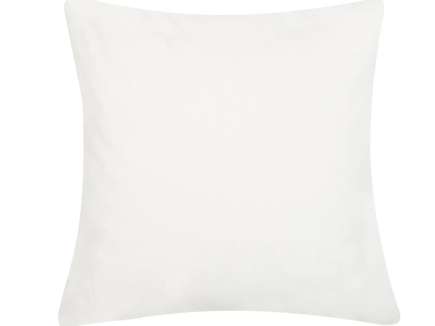 Cuscino decorativo PEPEROMIA Cotone 45 x 45 cm Bianco Trama di piante