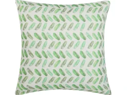 Cuscino decorativo PRUNUS 45 x 45 cm Verde Trama astratta