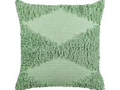 Cuscino decorativo RHOEO Cotone 45 x 45 cm Verde chiaro
