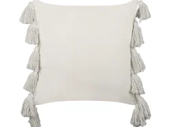 Cuscino decorativo ROCHEA Cotone 45 x 45 cm Nero A strisce