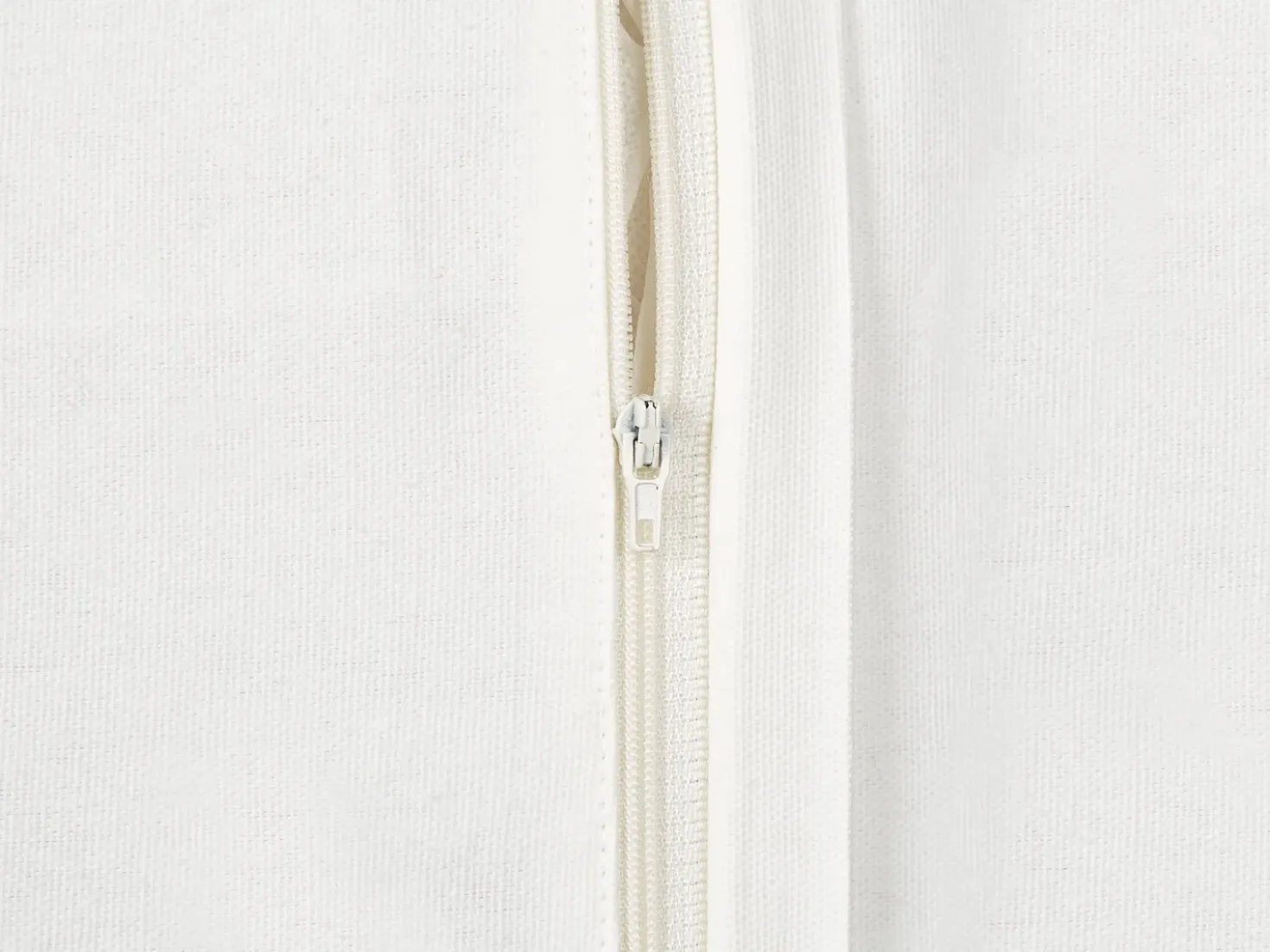 Cuscino decorativo ROCKWEED Cotone 45 x 45 cm Bianco Trama floreale